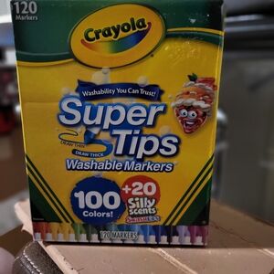 Crayola Super Tips Washable Markers - 120 Count